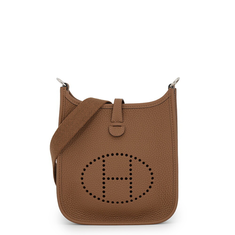 Hermes Evelyne TPM 111cm Amazon Alzan Taurillon Clemence K stamp handbag wome...